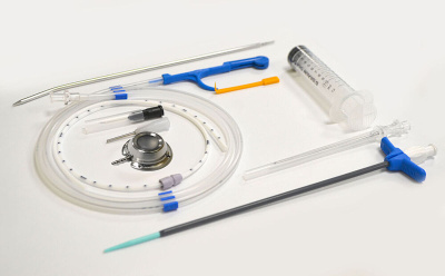 Система для венозно-артериального доступа c портом эллипсовидным PORT TI (титановым) с катетером 8 F и набором для установки купить оптом в Балашихе
