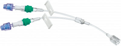 Удлинительная Y-линия с 2-мя коннекторами Сэйффлоу и возвратным клапаном 12 см купить оптом в Балашихе