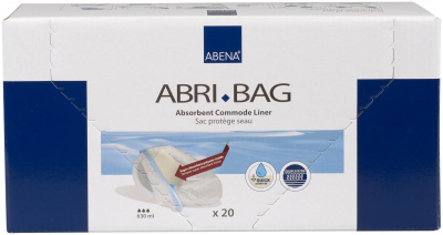 Abri-Bag Гигиенические впитывающие пакеты для туалета 51,5x39 см купить оптом в Балашихе