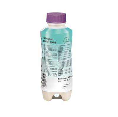 Нутрикомп Диабет ликвид 500 мл. пластиковая бутылка купить оптом в Балашихе