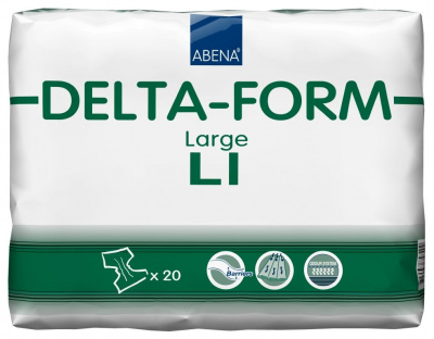 Delta-Form Подгузники для взрослых L1 купить оптом в Балашихе

